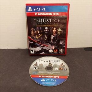 Injustice Gods Among Us Ultimate Edition Sony PlayStation 4 Injustice Ps4 Game
